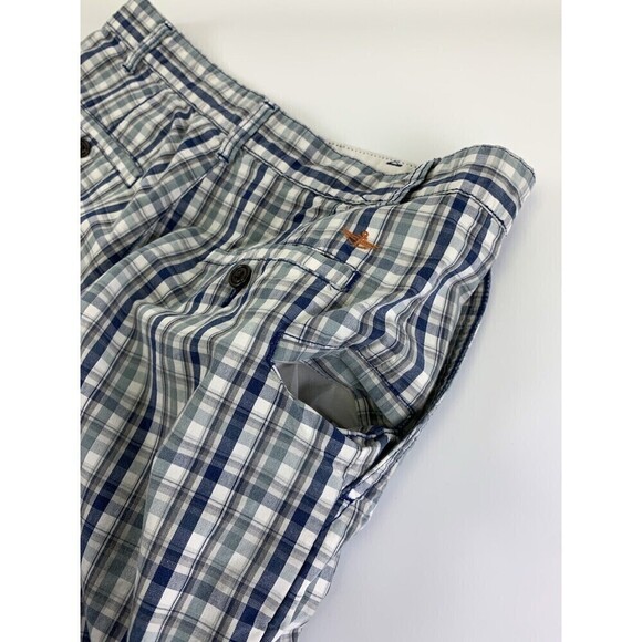 Eddie Bauer And Dockers Shorts Blue Plaid Black Houndstooth Mens Size 32 - Picture 13 of 13